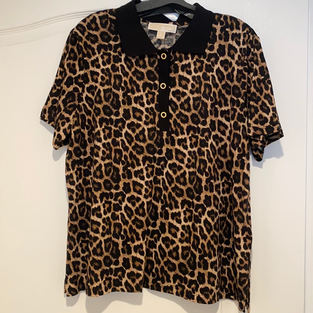 MK Animal Print Woman Shirt